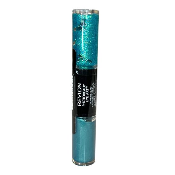Revlon PhotoReady Eye Art‎ Lid + Line + Lash - Green Glimmer 0.1 fl oz New - Picture 1 of 4